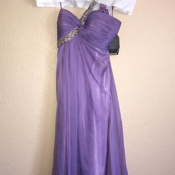 Lilac La Femme Prom Dress *Worn Once* - Picture 3 of 7